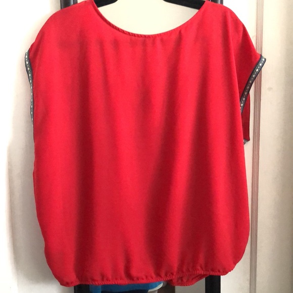 Like new Heartsoul red XL blouse - Picture 3 of 5
